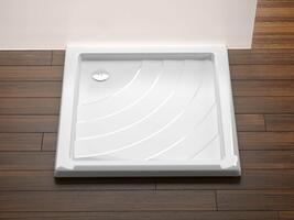 Čtvercová akrylátová sprchová vanička 90 cm – Ravak Angela A017701220 | Více -