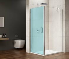 Sprchová stěna 100 cm chrom/transparent – Gelco Loro GN3510 | Více -