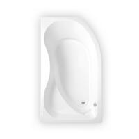 Asymetrická akrylátová vana 160×90 cm (L) - Roth 8430000 | Více -