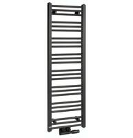 ALBRECHT otopné těleso 400x1250 mm, středové připojení, černá mat | Více -