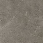 Dlažba imitující kámen Unika cenere šedá barva na podlaze v obývacím pokoji - Dlažba v dekoru kamene Unika