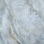 Velkoformátový obklad a dlažba Majestic onyx Pale azure imitace onyxového mramoru na podlaze a na stěně v komerčním prostoru - Luxusní obklad a dlažba Majestic Onyx