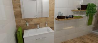 Obklad do koupelny White Glossy